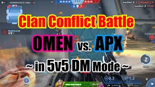 Clan Battle: OMEN vs. APX! Simulated Battle with MACC Rules and Maps!