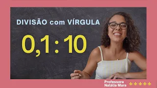 "0,1/10" "0,1:10" "Dividir 0,1 por 10" "0,1 dividido por 10" "0,1%10" Divisão com vírgula división