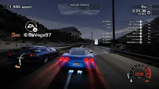 Using the Corvette ZR1 competitively in Need for Speed: Hot Pursuit Remastered