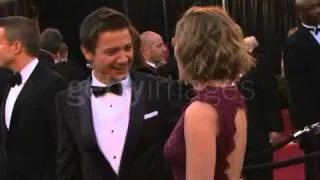 Jeremy Renner, Scarlett Johansson at the 83rd Annual Academy Awards