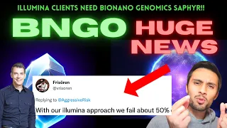 Clinic BUYS BNGO Saphyr! BNGO NEEDED by Clinics! Illumina fails 50% of time! $bngo stock news