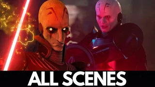 Grand Inquisitor all scenes (Kenobi, Rebels)