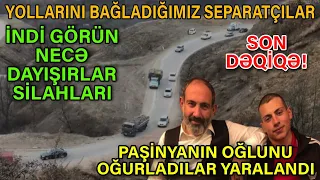 Yollarını bağladımız ermənilər indidə Xankəndinə BU CÜR SİLAH DAŞIYIRLAR!