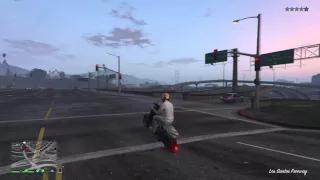 Grand Theft Auto V faggio flying?!