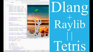 Tetris | Dlang and Raylib