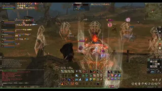 Lineage 2 Beast Farm Death Knight Open Field PVP 2022-05-14