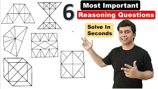 6 Most Important Reasoning Questions | Counting Figures | Reasoning | Counting Triangles