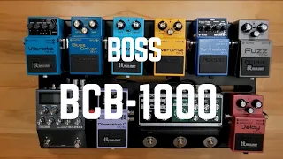 Boss BCB 1000 Pedalboard Build Timelapse