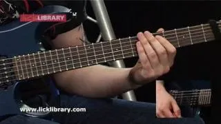 Hangar 18 - 1st guitar Solo Performance - Learn To Play Megadeth Lick Library