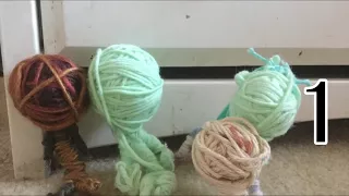 Yarn doll making part 1