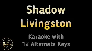 Livingston - Shadow Karaoke Instrumental Lower Higher Male & Original Key