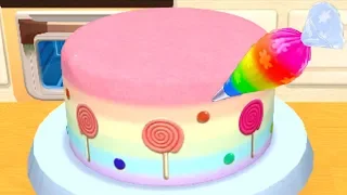 Play Fun Learn Cake Cooking & Colors Game - My Bakery Empire- Bake Decorate & Serve Cakes Gameplay