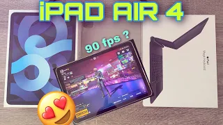 iPad Air 4 Unboxing - Pubg mobile test gameplay & gráficos 90fps? 😍😱