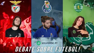 DEBATE ENTRE UM PORTISTA, BENFIQUISTA E SPORTINGUISTA SOBRE O EURO 20! C/ TEH_BRUNO & MARIA RICARDO