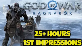 God of Ragnarok After 25+ Hours! 1st Impressions / Review Spoiler Free