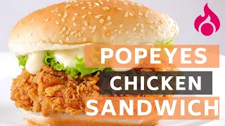 Popeyes Chicken Sandwich Copycat Recipe