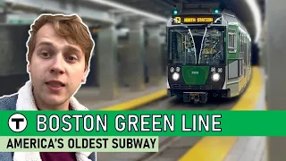 A Tour of the MBTA Green Line in Boston