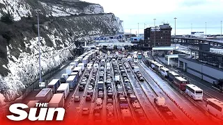 Port of Dover declares critical incident as intense traffic causes delays