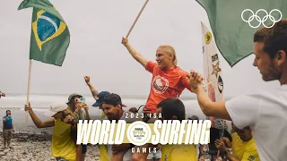 She won it in the last minute! 🇧🇷🏄‍♀️