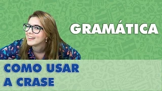 Prof. Pamba: Como eu uso a CRASE? - Dicas de Gramática #2