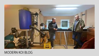 Modern Koi Blog #4940 - Marco und Heikos Innenhälterung mit Intensivkoihaltung