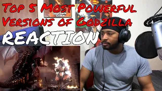 Top 5 Most Powerful Godzillas! REACTION & Godzilla:KotM 2019 review | DaVinci REACTS