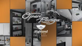 2022 Open Range Product Video – Travel Trailer – Highland Ridge RV