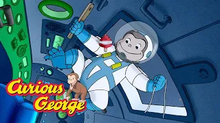 George goes to space 🚀 Curious George 🐵 Kids Cartoon 🐵 Kids Movies