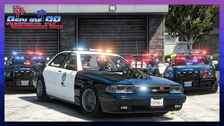 GTA 5 Roleplay - RedlineRP -  DRAG CROWN VIC TROLLING COPS  # 334