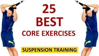 25 BEST CORE EXERCISES | Suspension Training