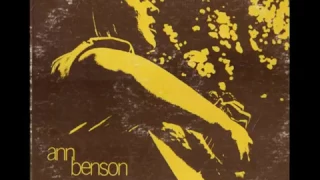 Ann Benson - Cloudy (1969){USA}🇺🇸