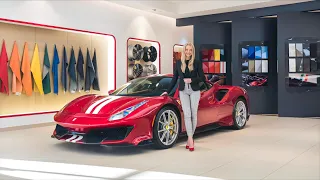 Stunning Ferrari 488 Pista in Rosso Fuoco