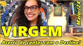 VIRGEM ♍MAIO 🌻 ACERTO DE CONTAS COM O DESTINO🌟 SUA VIDA MUDANDO DE DIREÇÃO🍀PREMONIÇÕES E SENSAÇÕES⚠️