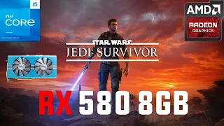 Star Wars Jedi Survivor RX 580 8GB (All Settings Tested 1080p FSR)