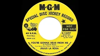 1966 Julius La Rosa - You’re Gonna Hear From Me