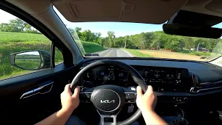 2023 Kia Sportage Hybrid LX | POV Test Drive (Binaural Audio)