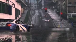 Финальная погоня в NFS MOST WANTED (2005)