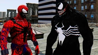 VENOM VS CARNAGE SPIDERMAN - AWESOME BATTLE (GTA IV MOD'S)