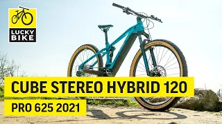 Cube Stereo Hybrid 120 Pro 625 2021 | Trail-Fully | Full driving fun - even uphill!