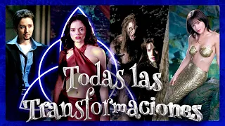 🔮 TODAS las épicas TRANSFORMACIONES de las hermanas HALLIWELL #charmed #hechiceras #embrujadas ✨