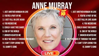 Anne Murray 2024 MIX ~ Top 10 Best Songs ~ Greatest Hits ~ Full Album