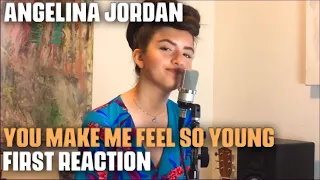 Musician/Producer Reacts to "You Make Me Feel So Young" (Cover) by Angelina Jordan