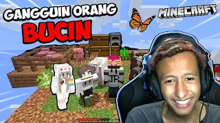 PRANK GANGGUIN @MichelleMCL &@PepPey LAGI NGEBUCIN!!! - Minecraft indonesia