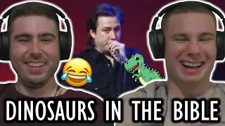Bill Hicks - Dinosaurs in the Bible REACTION!! 😂😂