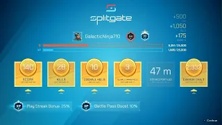 Splitgate oddball killection agency medal from previous video