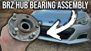 Project BRZ: Rear Wheel Hub Bearing Assembly Replacement! Easy DIY!