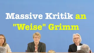 Frühjahrsgutachten der "Wirtschaftsweisen" & Kritik an Veronika Grimm | BPK 15. Mai 2024
