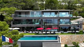 Inside a Modern Hill-Side Villa with Unforgettably Epic Views overlooking Cap Ferrat in Eze, France