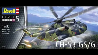 Building the 1/48 scale Revell CH-53 GS/G. Part 1