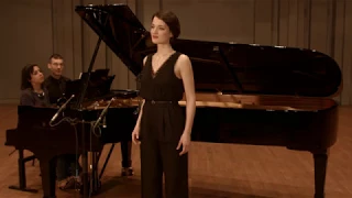 Beau soir - Debussy (Bourget) Natalie Pérez, Justine Verdier